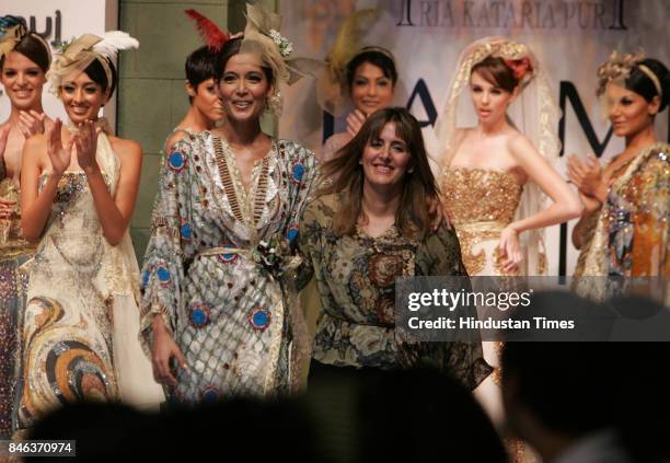 Lakme Fashion Week: Priya Kataria Puri at her fashion show.