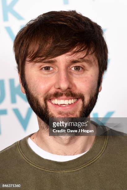 James Buckley attends the UKTV Live 2017 photocall at Claridges Hotel on September 13, 2017 in London, England. Broadcaster announces it's programs...