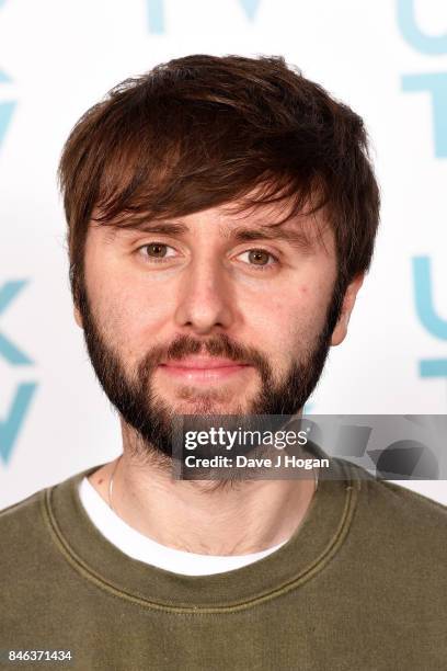 James Buckley attends the UKTV Live 2017 photocall at Claridges Hotel on September 13, 2017 in London, England. Broadcaster announces it's programs...