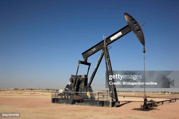 Oil Pump At Marmul. Oman .