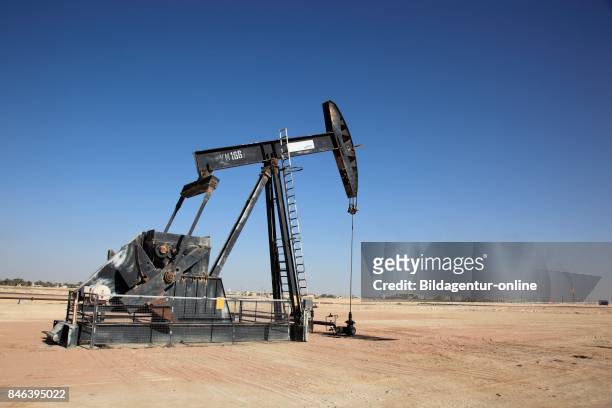 Oil Pump At Marmul. Oman .