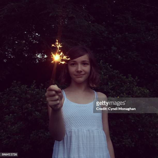 summer sparkler - midsummer night dream stock pictures, royalty-free photos & images