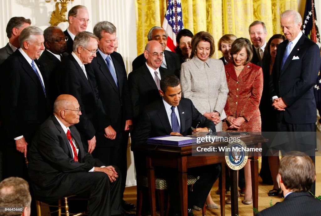 President Obama Signs SCHIP Legislation