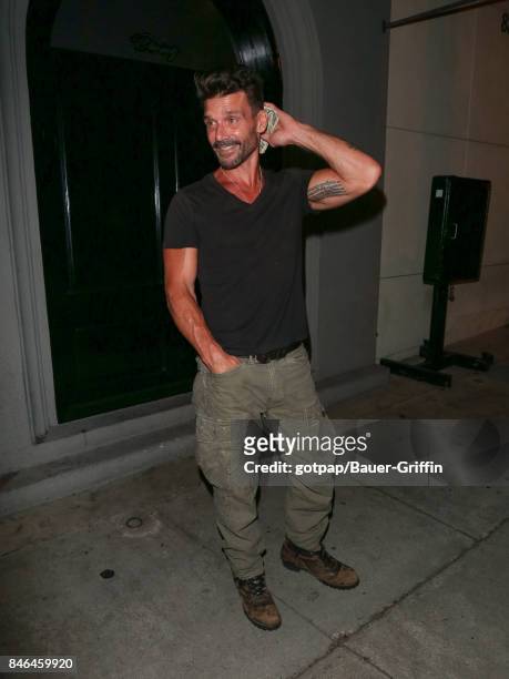 Frank Grillo is seen on September 12, 2017 in Los Angeles, California.
