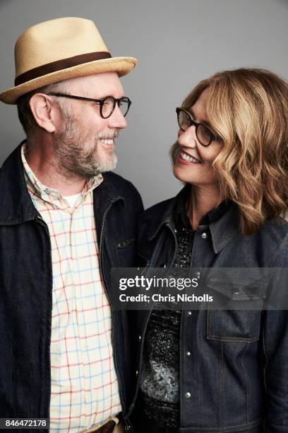 Screenwriters Jonathan Dayton and Valerie Faris of Fox Searchlight Pictures' 'Battle of the Sexes' are photographed at the Toronto Film Festival for...