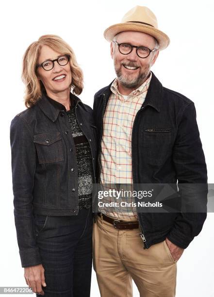 Screenwriters Jonathan Dayton and Valerie Faris of Fox Searchlight Pictures' 'Battle of the Sexes' are photographed at the Toronto Film Festival for...