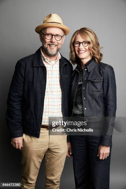 Screenwriters Jonathan Dayton and Valerie Faris of Fox Searchlight Pictures' 'Battle of the Sexes' are photographed at the Toronto Film Festival for...