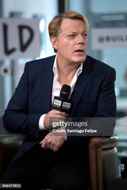 Eddie Izzard attends Build Presents to discuss the film "Victoria & Abdul" at Build Studio on September 13, 2017 in New York City.