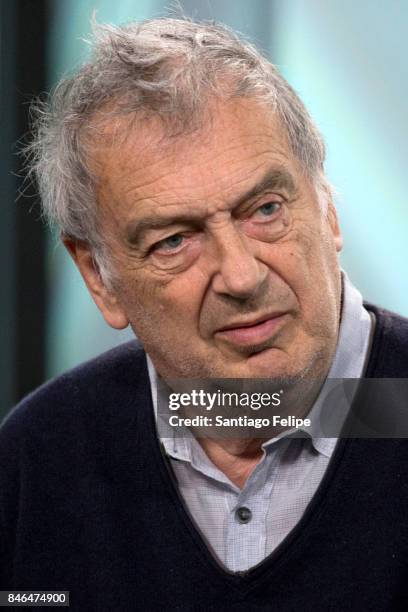 Stephen Frears attends Build Presents to discuss the film "Victoria & Abdul" at Build Studio on September 13, 2017 in New York City.