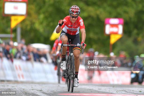 58th Grand Prix de Wallonie Arrival / Tony GALLOPIN / Celebration / Chaudfontaine - Citadelle de Namur 216m / GP Wallonie /