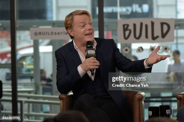 Eddie Izzard attends Build series to discuss "Victoria & Abdul" at Build Studio on September 13, 2017 in New York City.