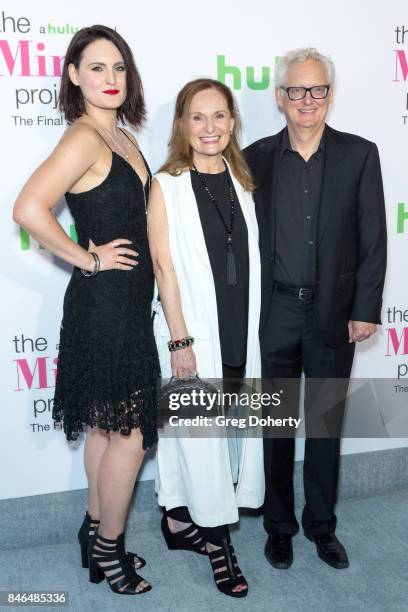 Actress Beth Grant , husband Michael Chieffo and daughter Mary Chieffo arrive for Hulu's "The Mindy Project" Final Season Premiere Party at The...