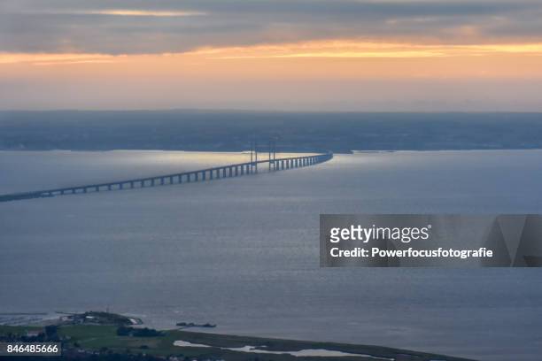 oresund bridge - malmo sweden stock pictures, royalty-free photos & images