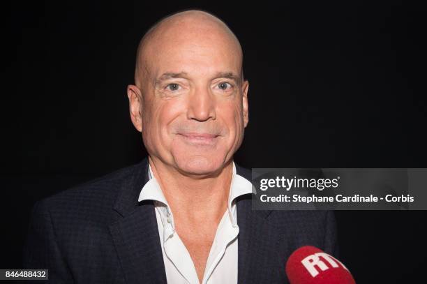 Louis Bodin attends the RTL-RTL2-Fun Radio Press Conference to Announce Their TV Schedule for 2017/2018, at Cinema Elysee Biarritz on September 13,...