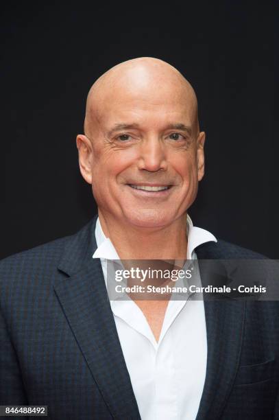 Louis Bodin attends the RTL-RTL2-Fun Radio Press Conference to Announce Their TV Schedule for 2017/2018, at Cinema Elysee Biarritz on September 13,...