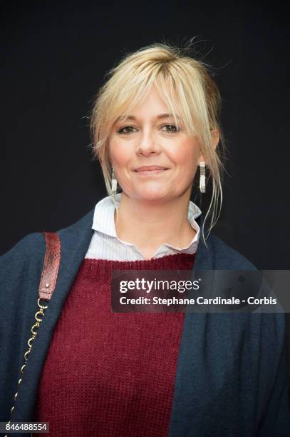 Flavie Flament attends the RTL-RTL2-Fun Radio Press Conference to Announce Their TV Schedule for 2017/2018, at Cinema Elysee Biarritz on September...