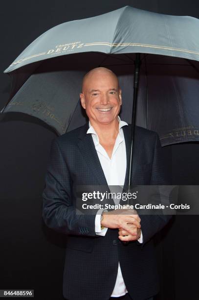 Louis Bodin attends the RTL-RTL2-Fun Radio Press Conference to Announce Their TV Schedule for 2017/2018, at Cinema Elysee Biarritz on September 13,...