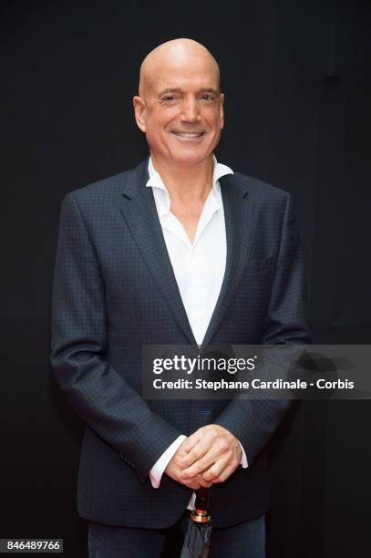 Louis Bodin attends the RTL-RTL2-Fun Radio Press Conference to Announce Their TV Schedule for 2017/2018, at Cinema Elysee Biarritz on September 13,...