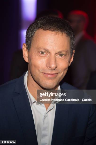 Marc-Olivier Fogiel attends the RTL-RTL2-Fun Radio Press Conference to Announce Their TV Schedule for 2017/2018, at Cinema Elysee Biarritz on...