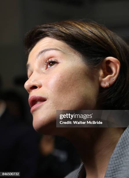 Gemma Arterton attends 'The Escape' premiere during the 2017 Toronto International Film Festival at TIFF Bell Lightbox on September 12, 2017 in...