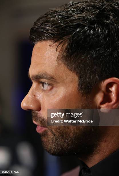 Dominic Cooper attends 'The Escape' premiere during the 2017 Toronto International Film Festival at TIFF Bell Lightbox on September 12, 2017 in...