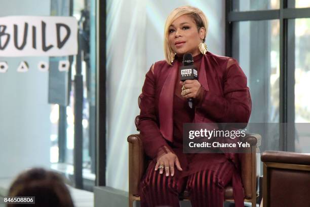 Tionne "T-Boz" Watkins attends Build series to discuss "A Sick Life: TLC 'n Me: Stories Ffrom On And Off The Stage" at Build Studio on September 13,...