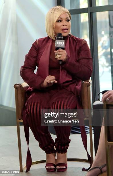 Tionne "T-Boz" Watkins attends Build series to discuss "A Sick Life: TLC 'n Me: Stories Ffrom On And Off The Stage" at Build Studio on September 13,...