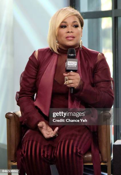 Tionne "T-Boz" Watkins attends Build series to discuss "A Sick Life: TLC 'n Me: Stories Ffrom On And Off The Stage" at Build Studio on September 13,...