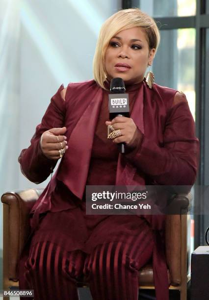 Tionne "T-Boz" Watkins attends Build series to discuss "A Sick Life: TLC 'n Me: Stories Ffrom On And Off The Stage" at Build Studio on September 13,...