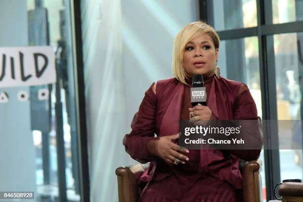 Tionne "T-Boz" Watkins attends Build series to discuss "A Sick Life: TLC 'n Me: Stories Ffrom On And Off The Stage" at Build Studio on September 13,...