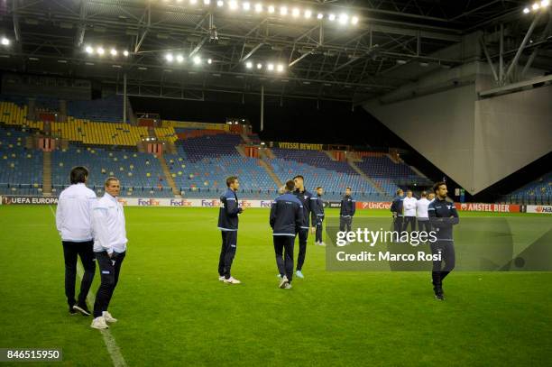 General wiev during the SS Lazio Pitch Walk Around on September 13, 2017 in Arnhem, Netherlands.