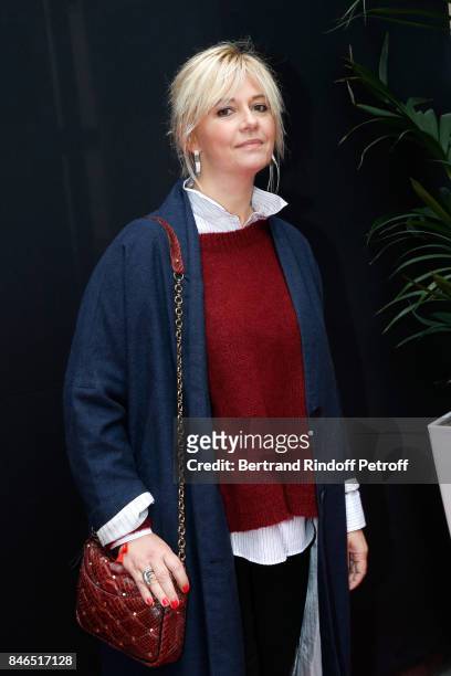 Flavie Flament, "On est fait pour s'entendre" on RTL, attends the RTL - RTL2 - Fun Radio Press Conference to announce their TV Schedule for 2017/2018...