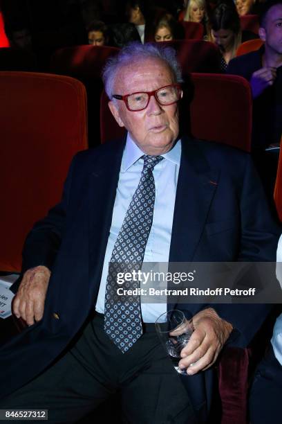 Philippe Bouvard attends the RTL - RTL2 - Fun Radio Press Conference to announce their TV Schedule for 2017/2018 at Elysee Biarritz at Cinema Elysee...