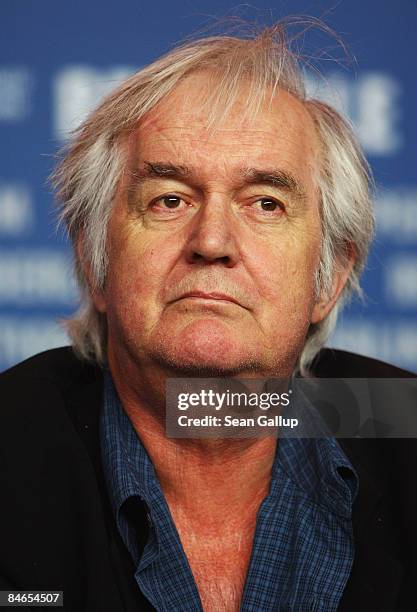 Writer Henning Mankell attends the press conference for the International Jury as part of the 59th Berlin Film Festival at the Grand Hyatt Hotel on...