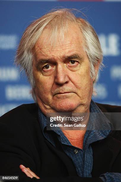 Writer Henning Mankell attends the press conference for the International Jury as part of the 59th Berlin Film Festival at the Grand Hyatt Hotel on...