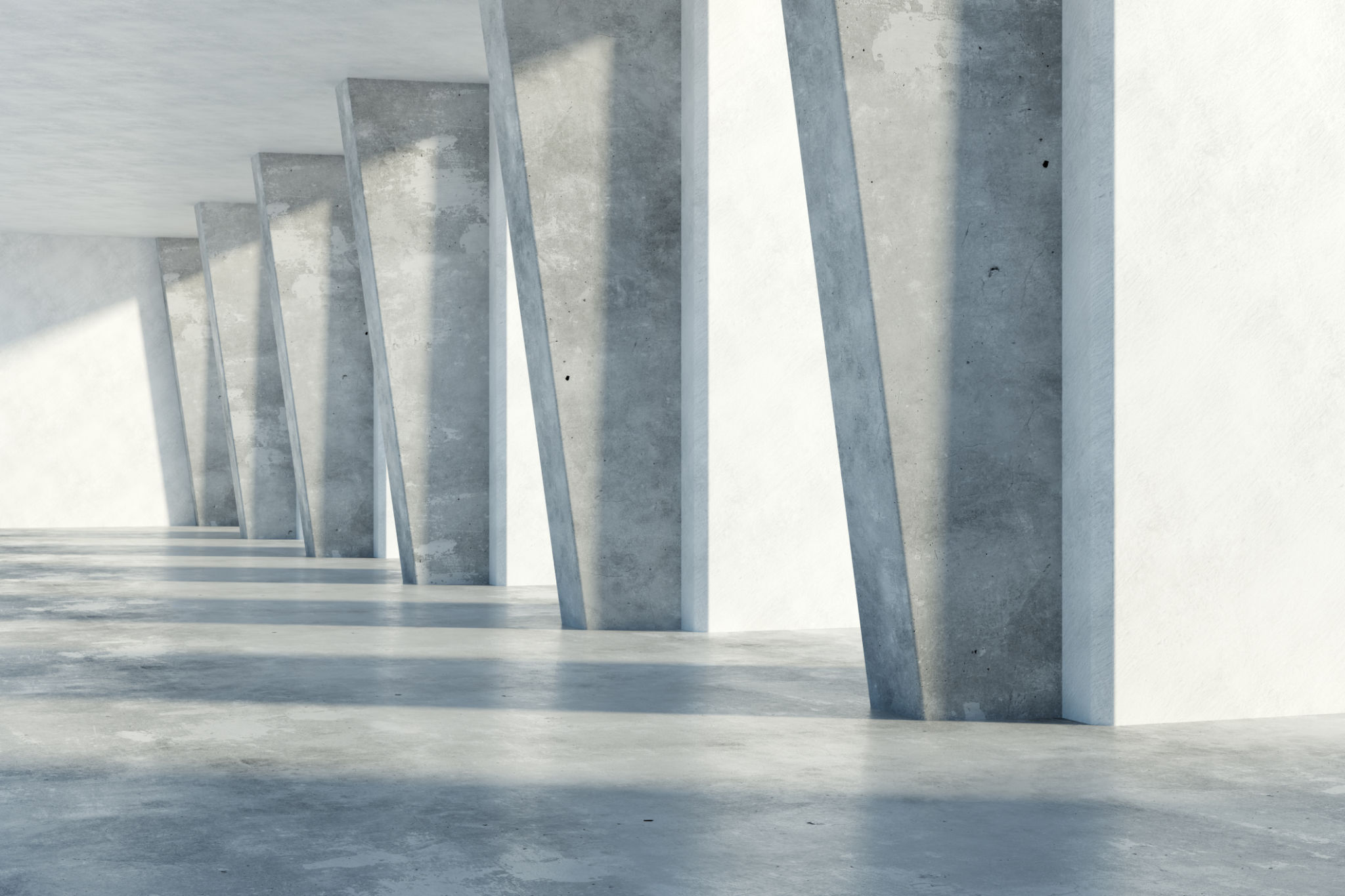 modern architectural concrete