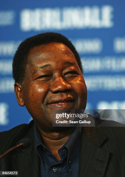 Director Gaston Kabore attends the press conference for the International Jury as part of the 59th Berlin Film Festival at the Grand Hyatt Hotel on...