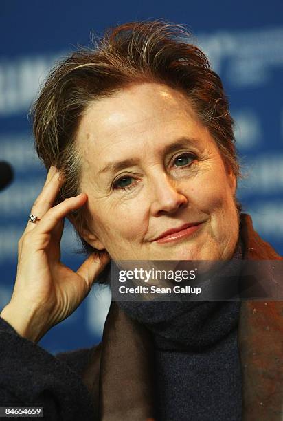 Food activist Alice Waters attends the press conference for the International Jury as part of the 59th Berlin Film Festival at the Grand Hyatt Hotel...