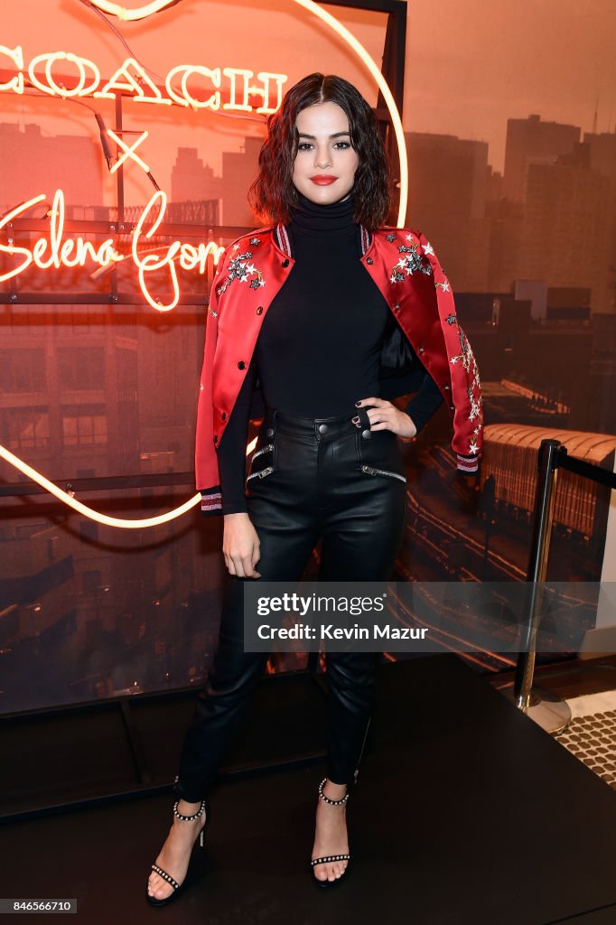 Coach In-Store Event with Selena Gomez