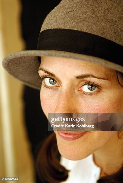 Artist Maggie Peren is photographed at a portrait session in New York City.