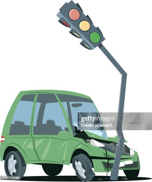 accident car - road accident stock illustrations