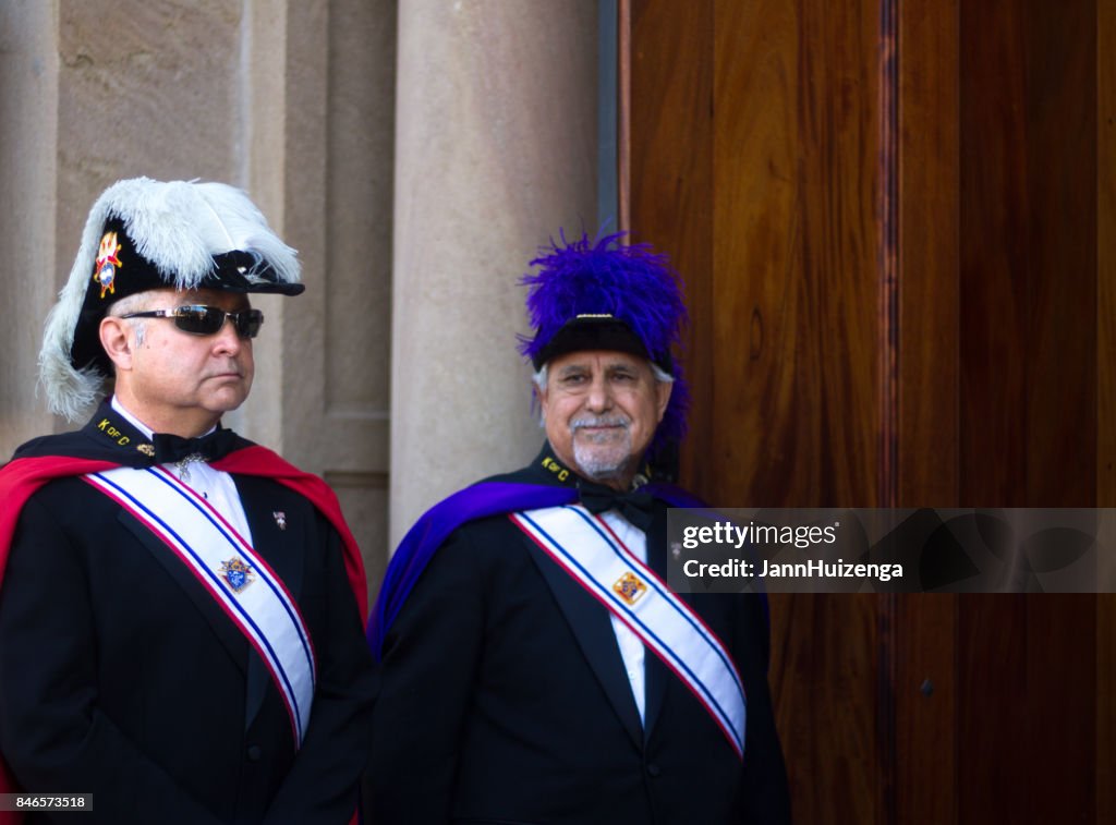 Santa Fe, NM, USA: Knights of Colombus, St Francis Cathedral