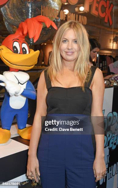 Marissa Montgomery attends the launch of the House of Holland x Woody Woodpecker London Fashion Week pop up at Fenwick Of Bond Street on September...