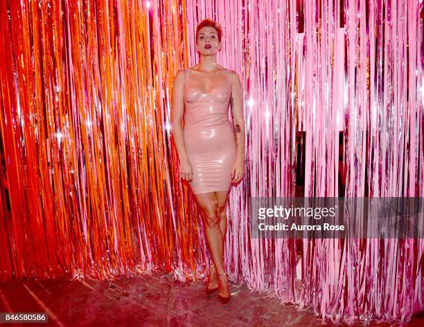 Betty Who attends Refinery29's "29Rooms: Turn It Into Art" at 106 Wythe Ave on September 7, 2017 in New York City.