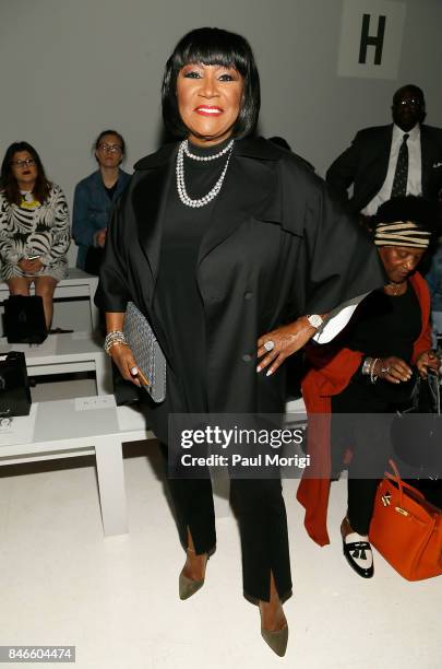 Singer Patti LaBelle attends the Zang Toi fashion show during New York Fashion Week: The Shows at Gallery 3, Skylight Clarkson Sq on September 13,...