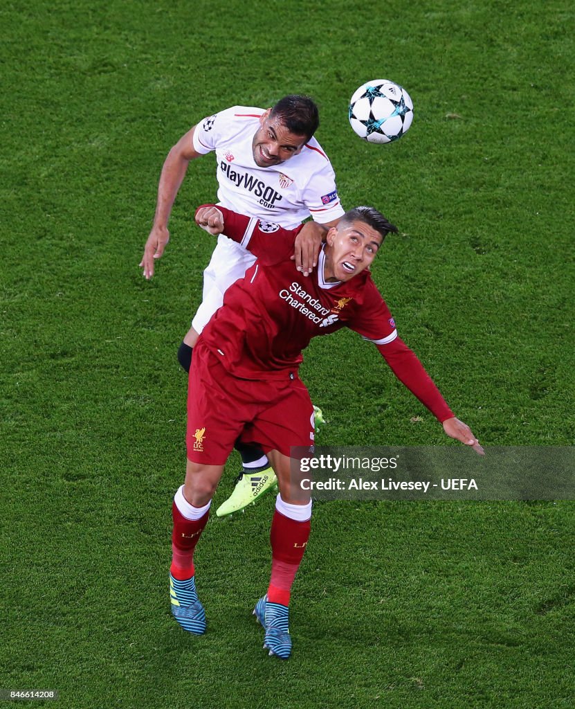 Liverpool FC v Sevilla FC - UEFA Champions League