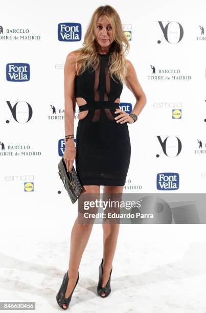Monica Pont attends the 'Yo Dona MBFW opening party' photocall at Barcelo hotel on September 13, 2017 in Madrid, Spain.