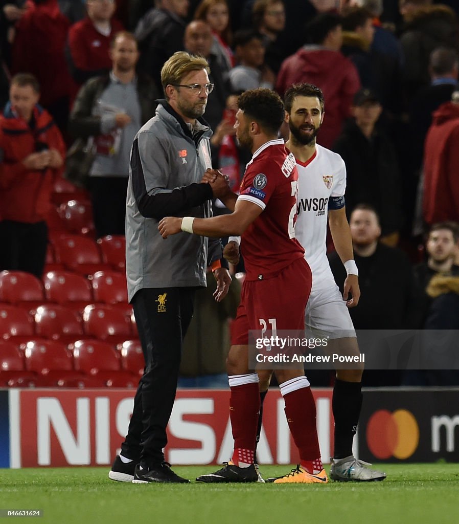 Liverpool FC v Sevilla FC - UEFA Champions League