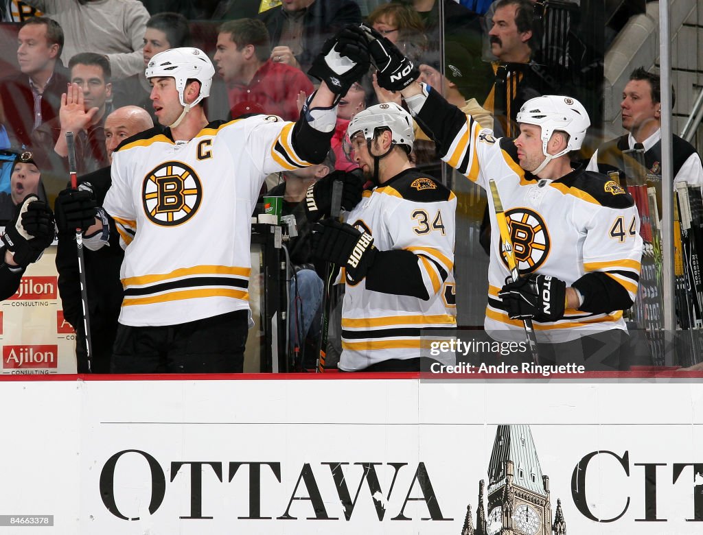 Boston Bruins v Ottawa Senators