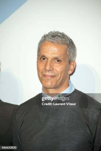 Actor Sami Bouajila attends 19th Festival of TV Fiction Opening Ceremony on September 13, 2017 in La Rochelle, France.